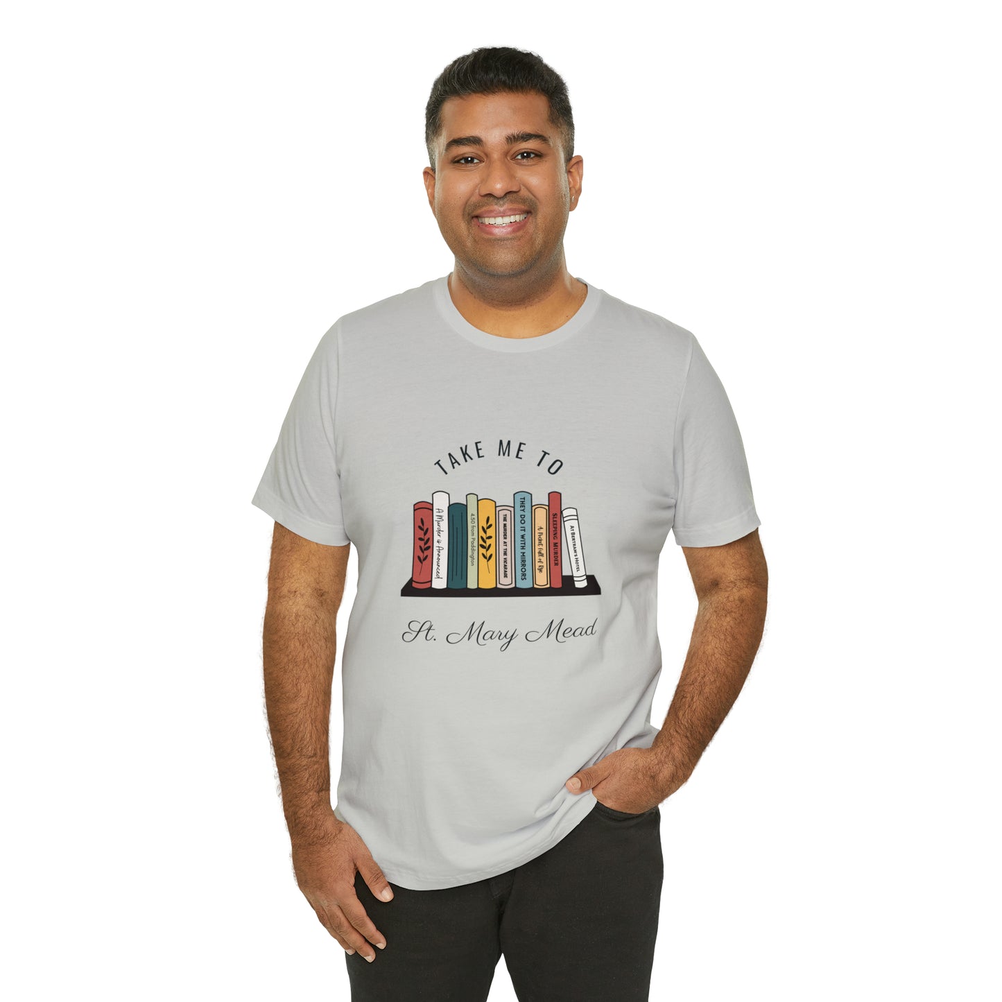 Miss Marple T Shirt, Take Me to St. Mary Mead T Shirt, Mystery Lover Gift, Poirot T Shirt, Agatha Christie T Shirt