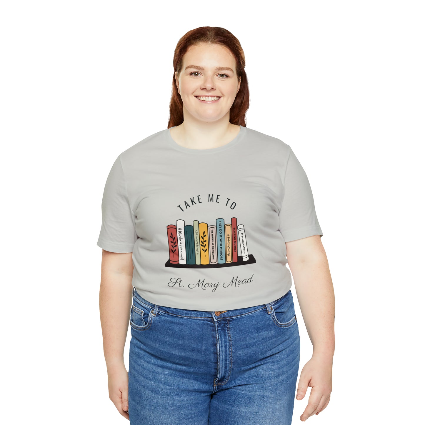 Miss Marple T Shirt, Take Me to St. Mary Mead T Shirt, Mystery Lover Gift, Poirot T Shirt, Agatha Christie T Shirt