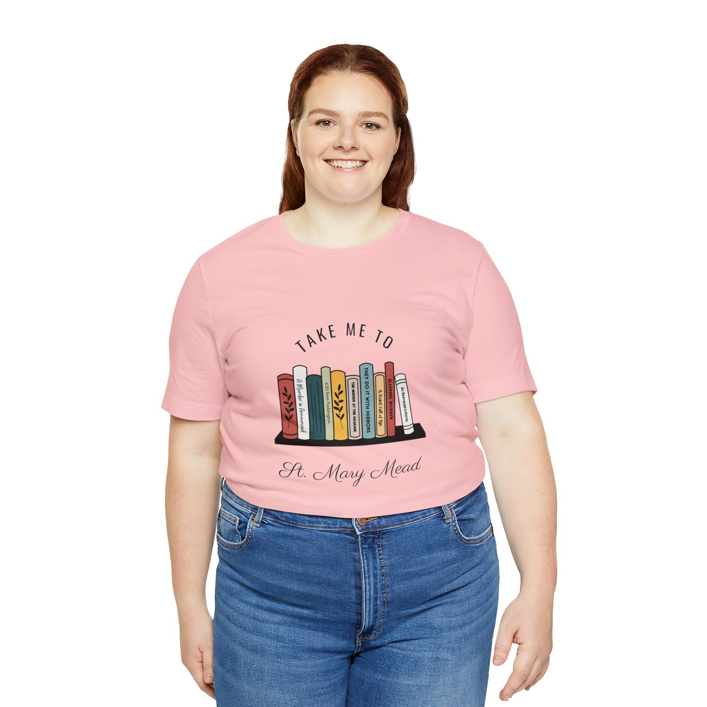 Miss Marple T Shirt, Take Me to St. Mary Mead T Shirt, Mystery Lover Gift, Poirot T Shirt, Agatha Christie T Shirt