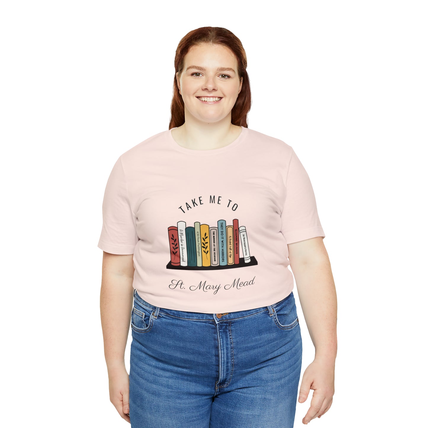 Miss Marple T Shirt, Take Me to St. Mary Mead T Shirt, Mystery Lover Gift, Poirot T Shirt, Agatha Christie T Shirt