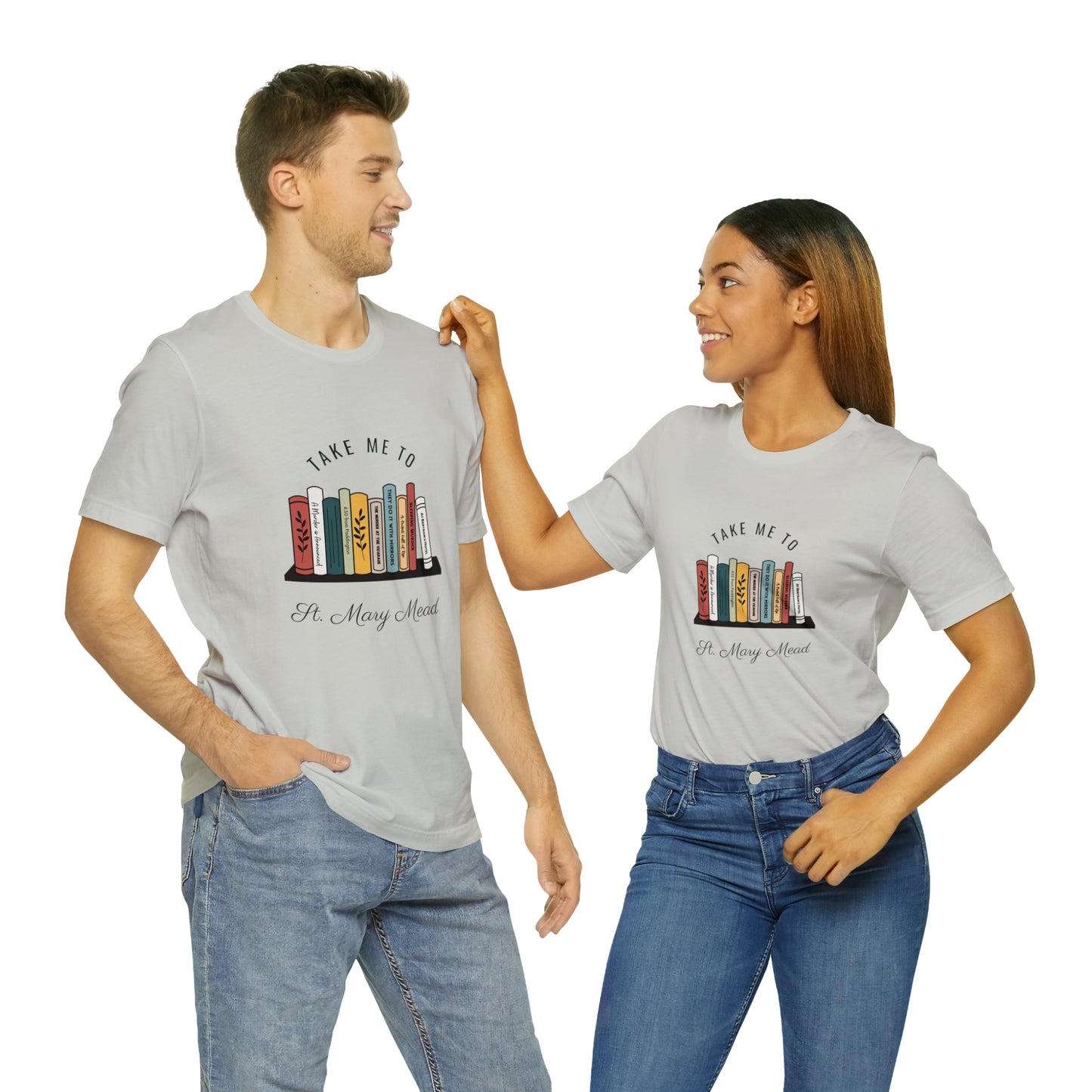 Miss Marple T Shirt, Take Me to St. Mary Mead T Shirt, Mystery Lover Gift, Poirot T Shirt, Agatha Christie T Shirt