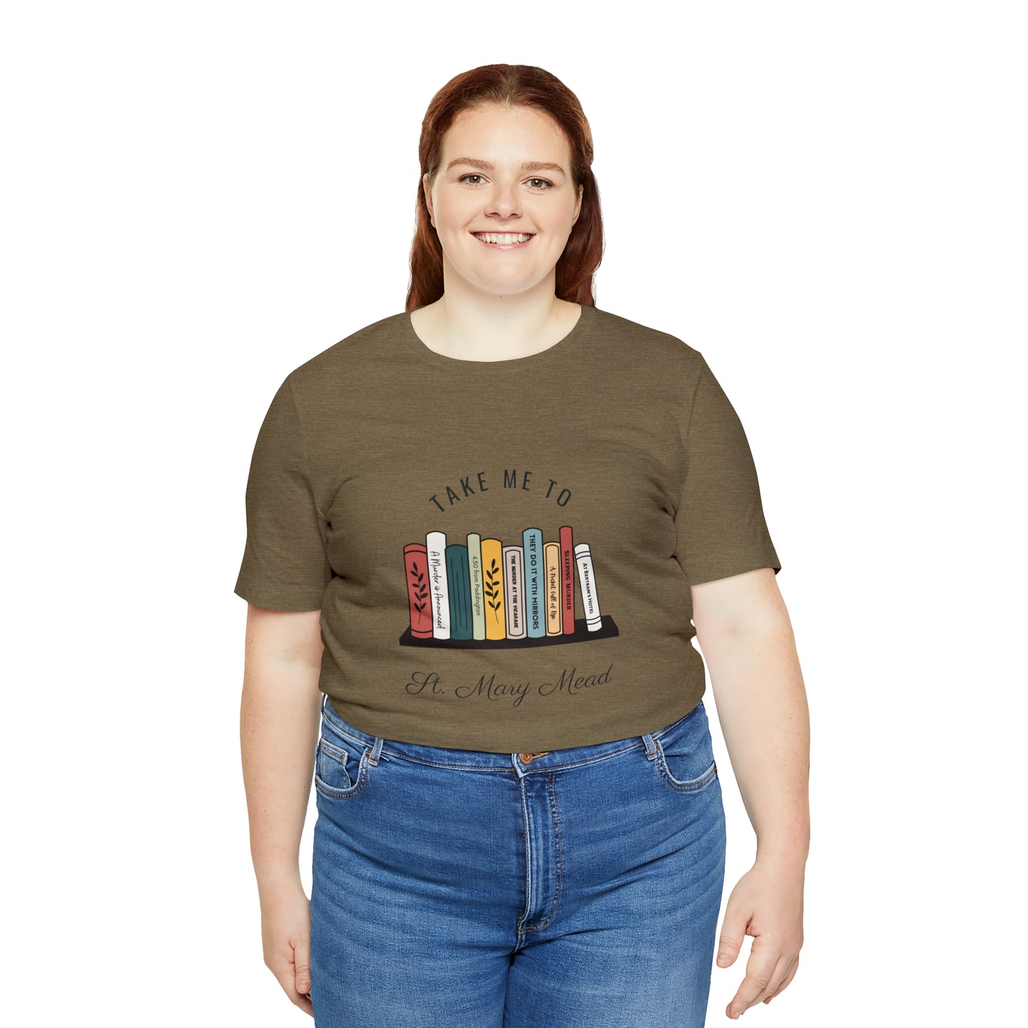 Miss Marple T Shirt, Take Me to St. Mary Mead T Shirt, Mystery Lover Gift, Poirot T Shirt, Agatha Christie T Shirt