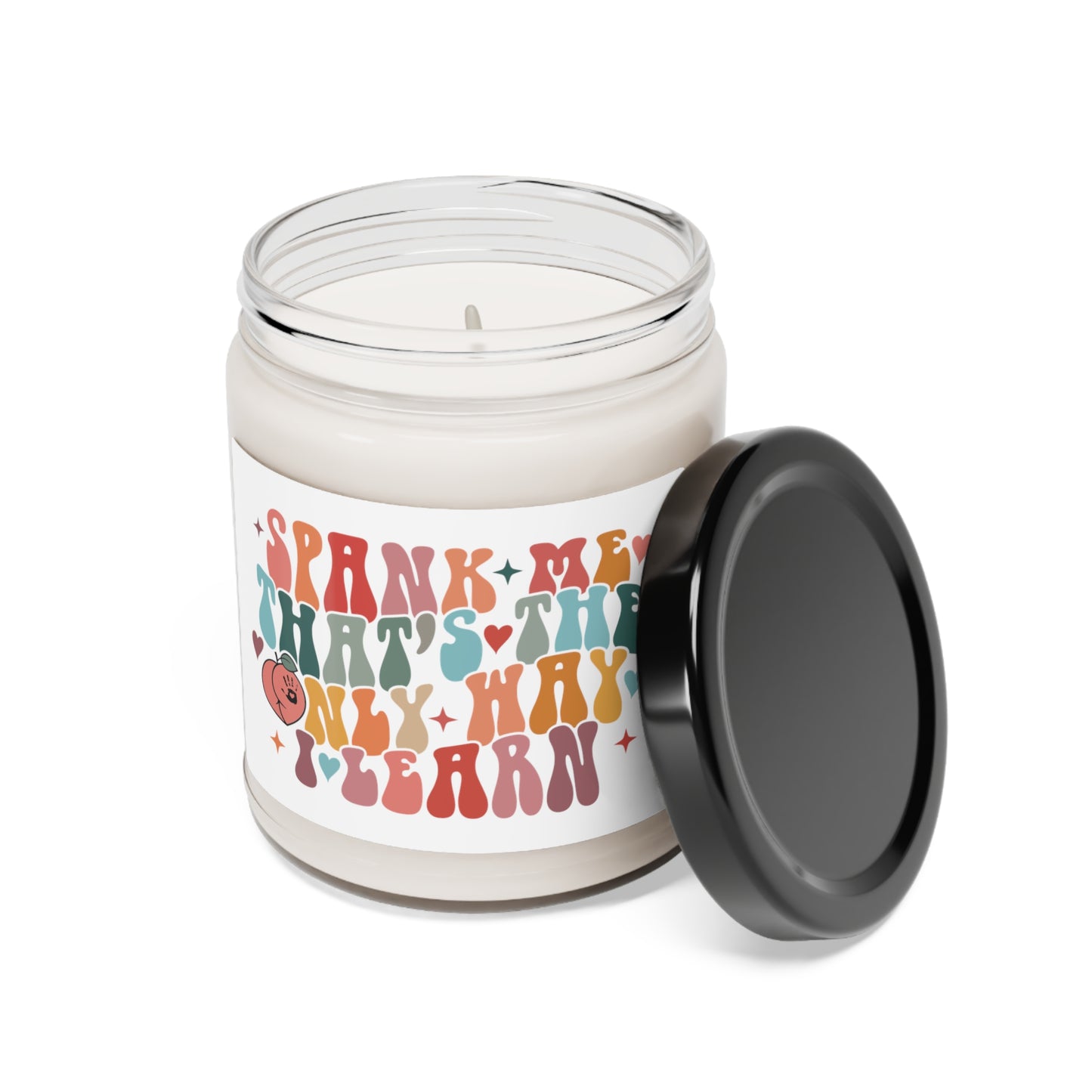 Spank Me That's The Only Way I'll Learn Booktok Good Girl Scented Soy Candle, 9oz