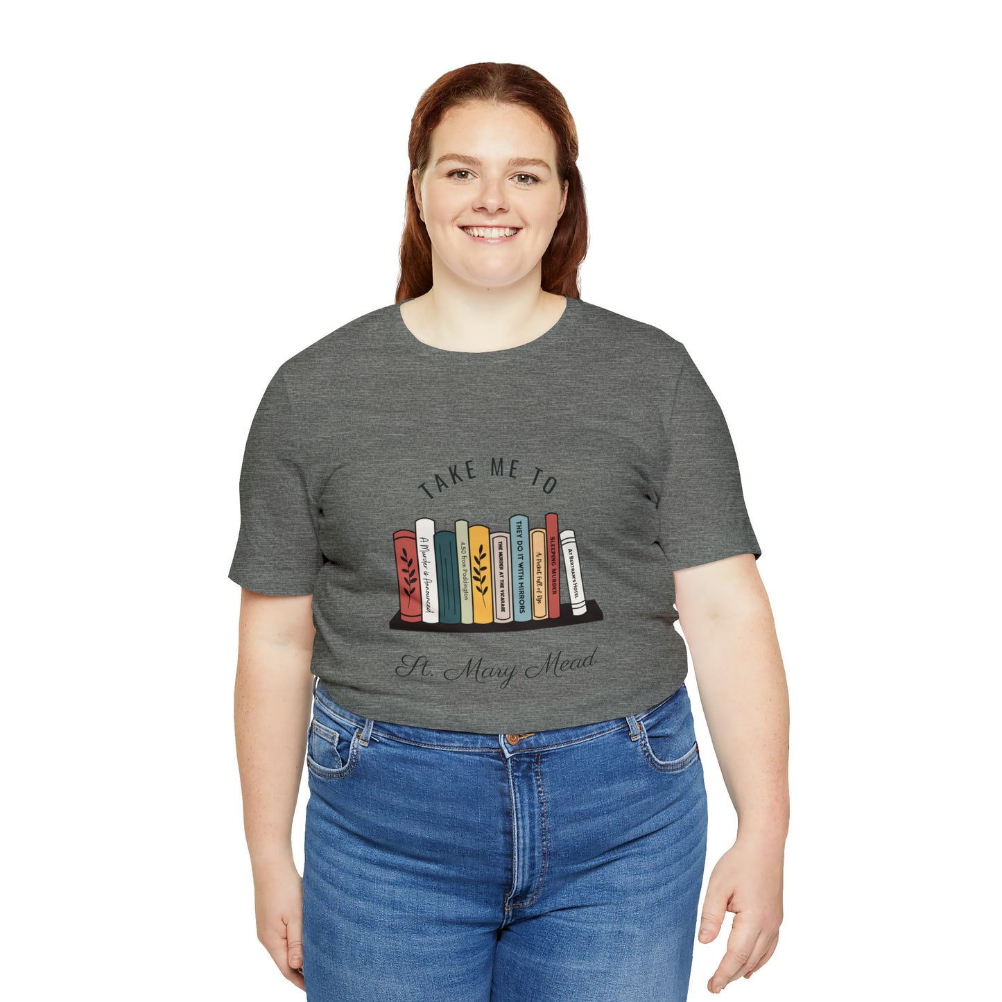 Miss Marple T Shirt, Take Me to St. Mary Mead T Shirt, Mystery Lover Gift, Poirot T Shirt, Agatha Christie T Shirt