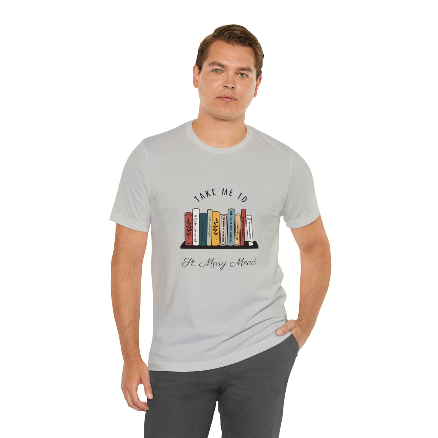 Miss Marple T Shirt, Take Me to St. Mary Mead T Shirt, Mystery Lover Gift, Poirot T Shirt, Agatha Christie T Shirt