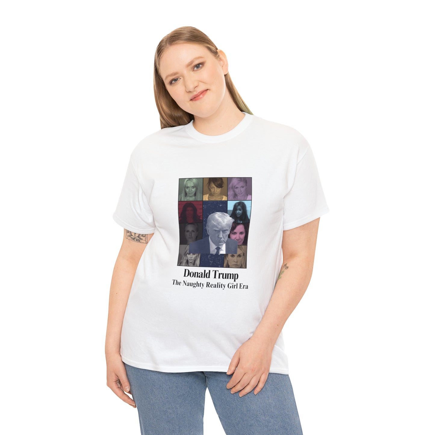Trump Mug Shot Eras Tour T Shirt, Funny Political T Shirt, Feminist T Shirt, Real Housewives T Shirt, Bravo Housewives Mug Shot T Shirt