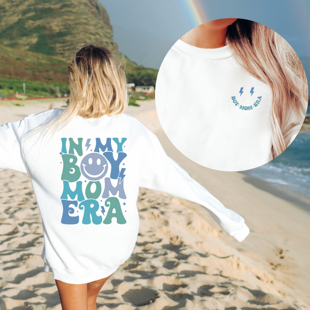 In My Boy Mom Era Sweatshirt, In My Mom Era Hoodie, Boy Mom Sweater, Boy Mom Club Sweater, Boy Mama Hoodie, New Mom Gift, Expecting Mom Gift