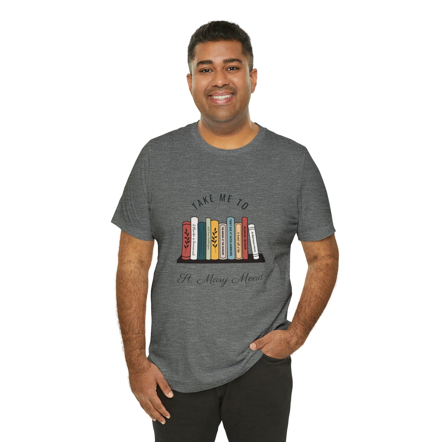 Miss Marple T Shirt, Take Me to St. Mary Mead T Shirt, Mystery Lover Gift, Poirot T Shirt, Agatha Christie T Shirt