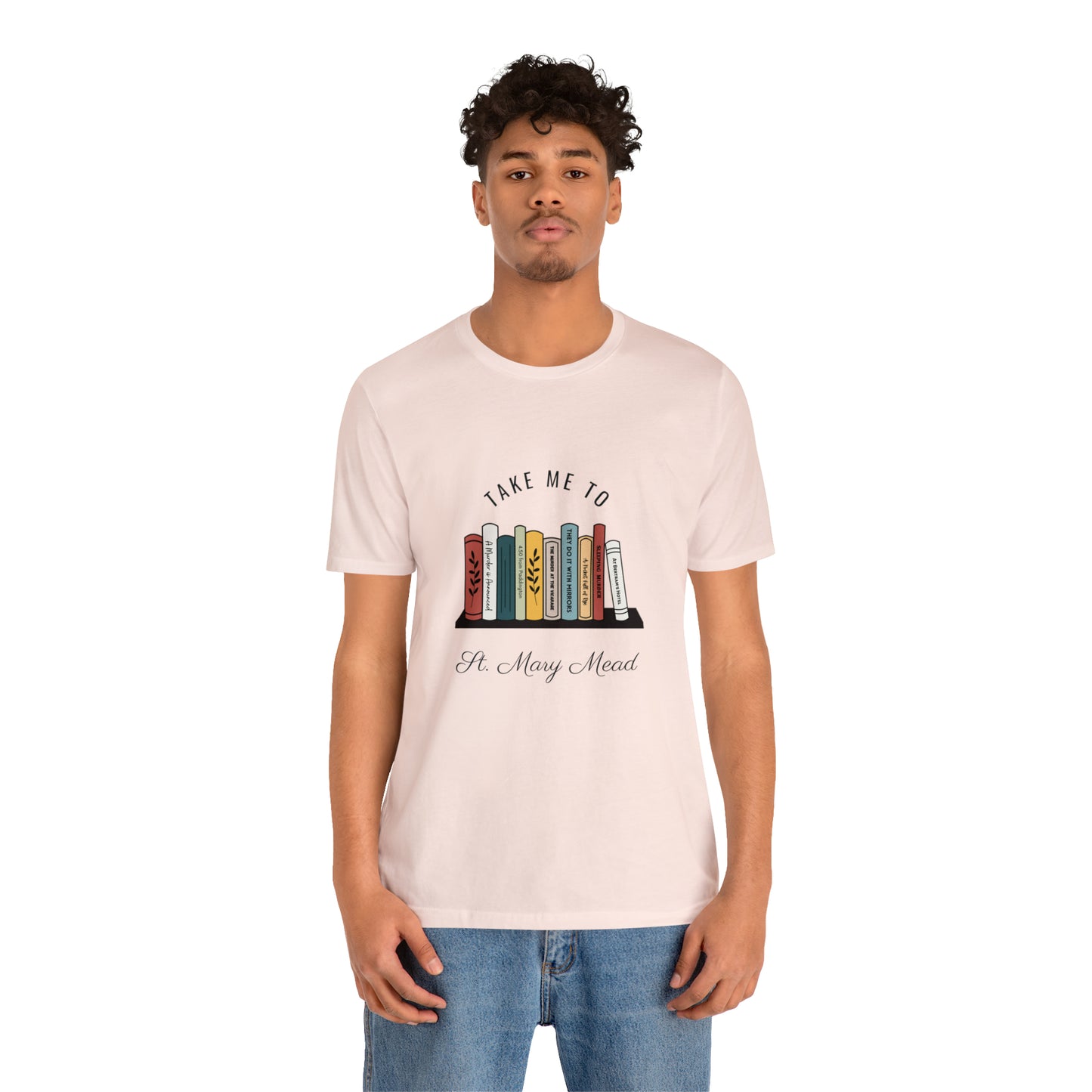 Miss Marple T Shirt, Take Me to St. Mary Mead T Shirt, Mystery Lover Gift, Poirot T Shirt, Agatha Christie T Shirt