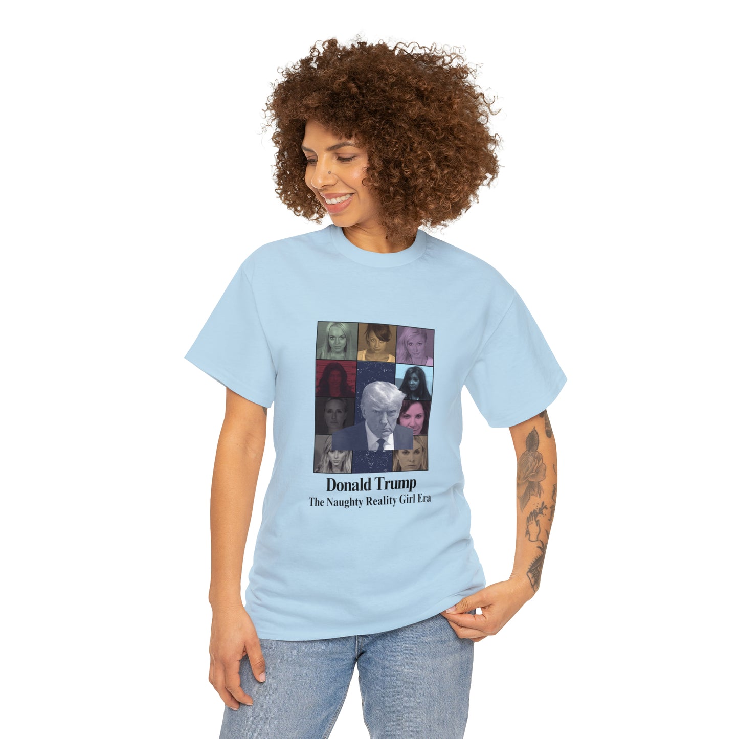 Trump Mug Shot Eras Tour T Shirt, Funny Political T Shirt, Feminist T Shirt, Real Housewives T Shirt, Bravo Housewives Mug Shot T Shirt