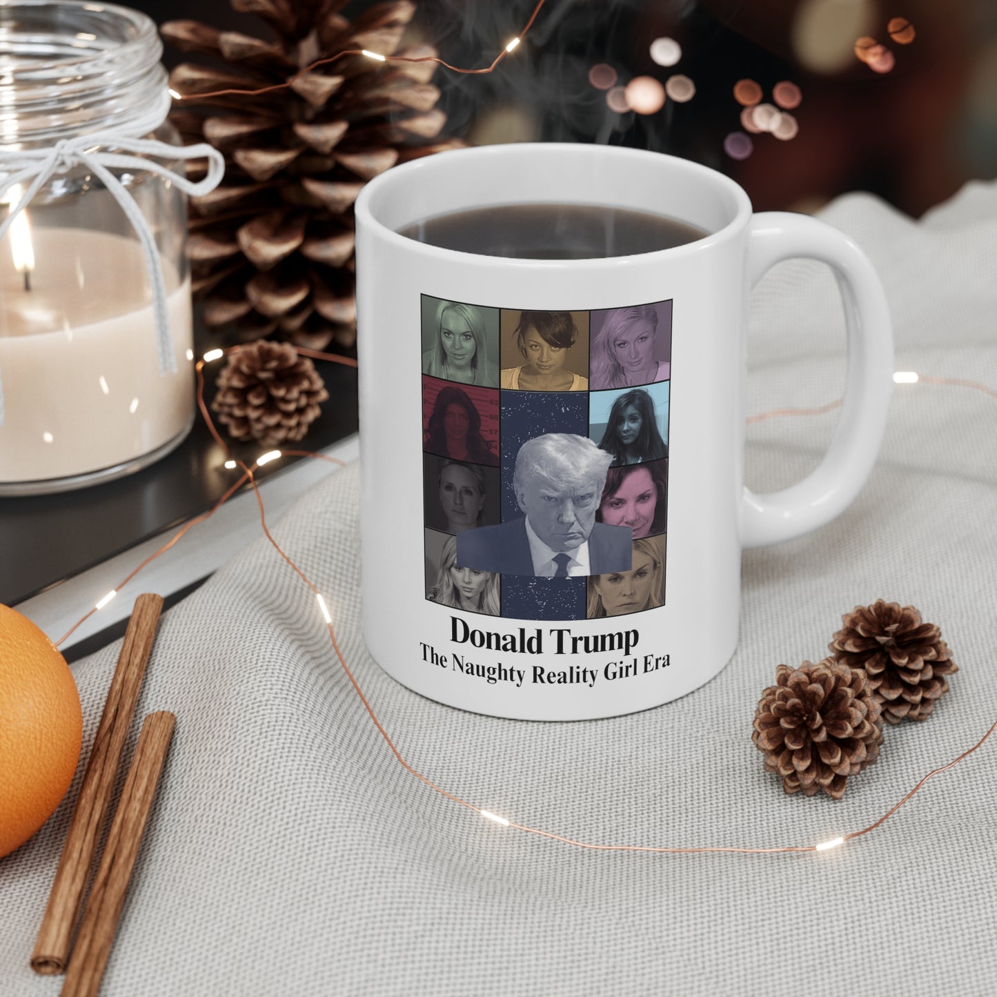 Mug Shot Coffee Mug, Funny Liberal Coffee Mug, Donald Trump the Eras Tour, Mug Shot Coffee Mug, Bravo Mug