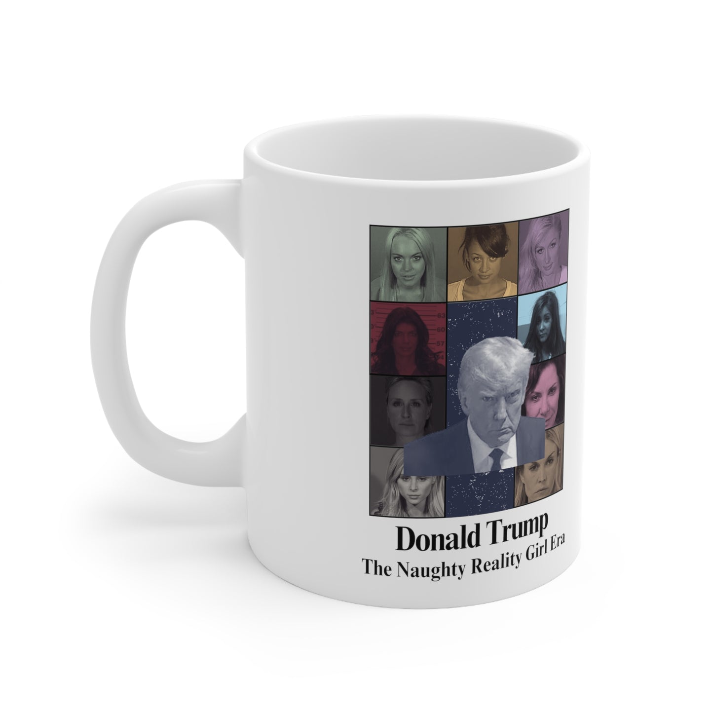 Mug Shot Coffee Mug, Funny Liberal Coffee Mug, Donald Trump the Eras Tour, Mug Shot Coffee Mug, Bravo Mug