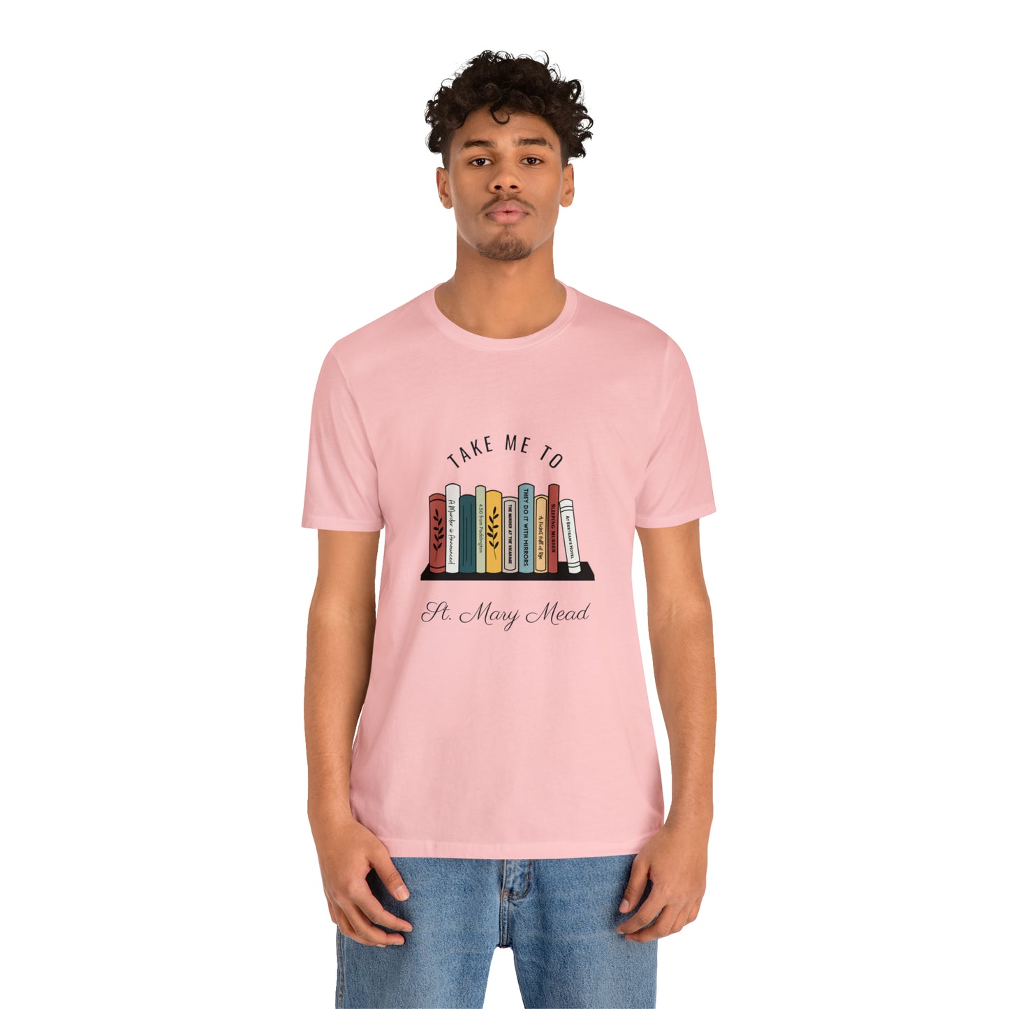Miss Marple T Shirt, Take Me to St. Mary Mead T Shirt, Mystery Lover Gift, Poirot T Shirt, Agatha Christie T Shirt