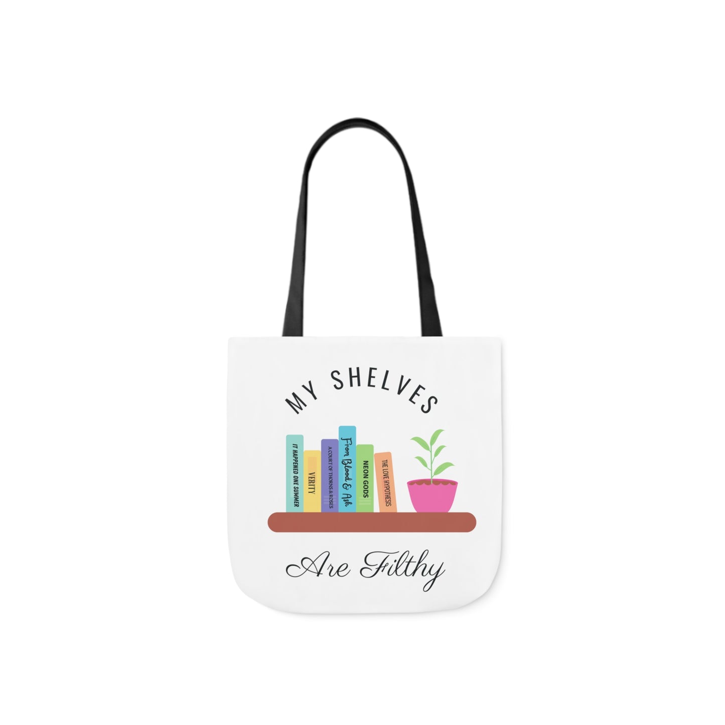 My Shelves Are Filthy Boo Tok Canvas Tote Bag, Smutty Books Tote Bag, Spicy Books Tote Bag, Book Lover Tote Bag