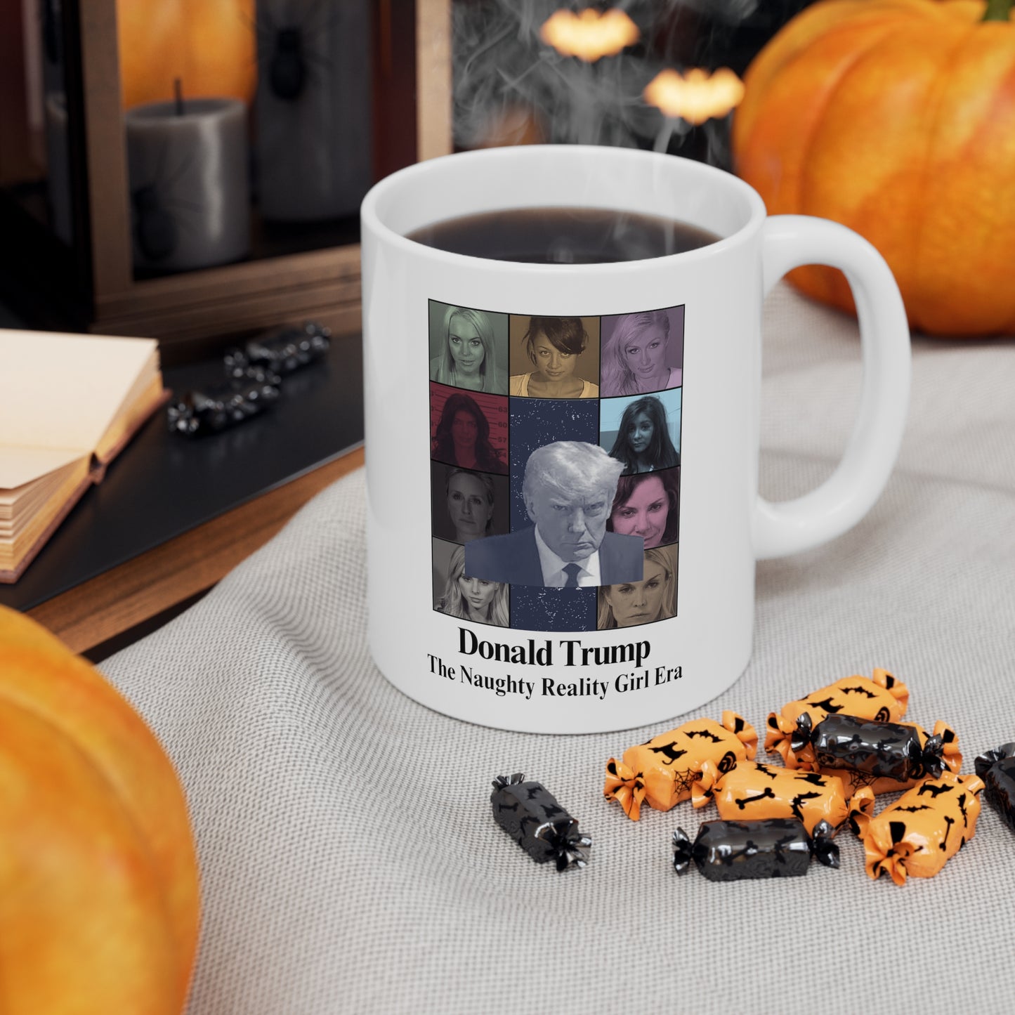 Mug Shot Coffee Mug, Funny Liberal Coffee Mug, Donald Trump the Eras Tour, Mug Shot Coffee Mug, Bravo Mug