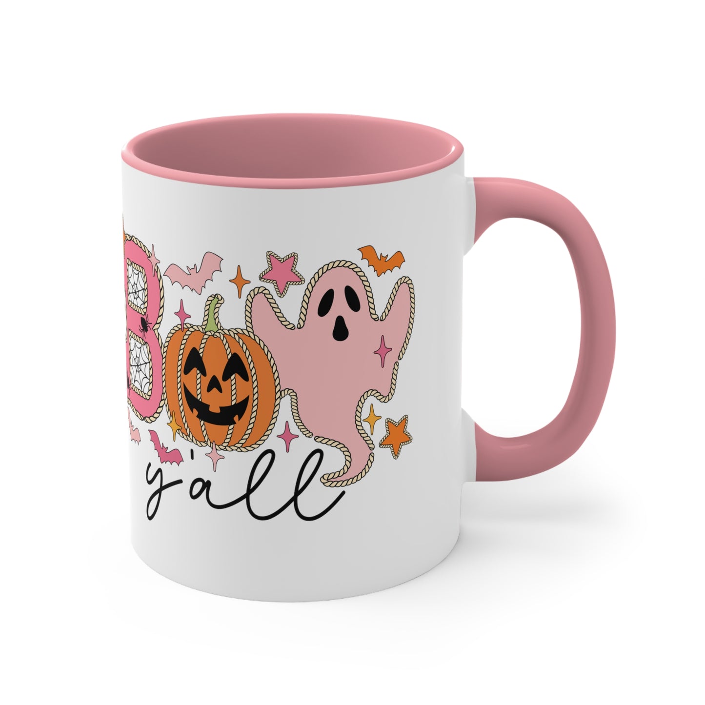 Boo Ya'll Halloween Coffee Mug, Cowboy Coffee Mug, Cute Fall Coffee Mug, Halloween Coffee Mug Gift, Funny Halloween Coffee Mug