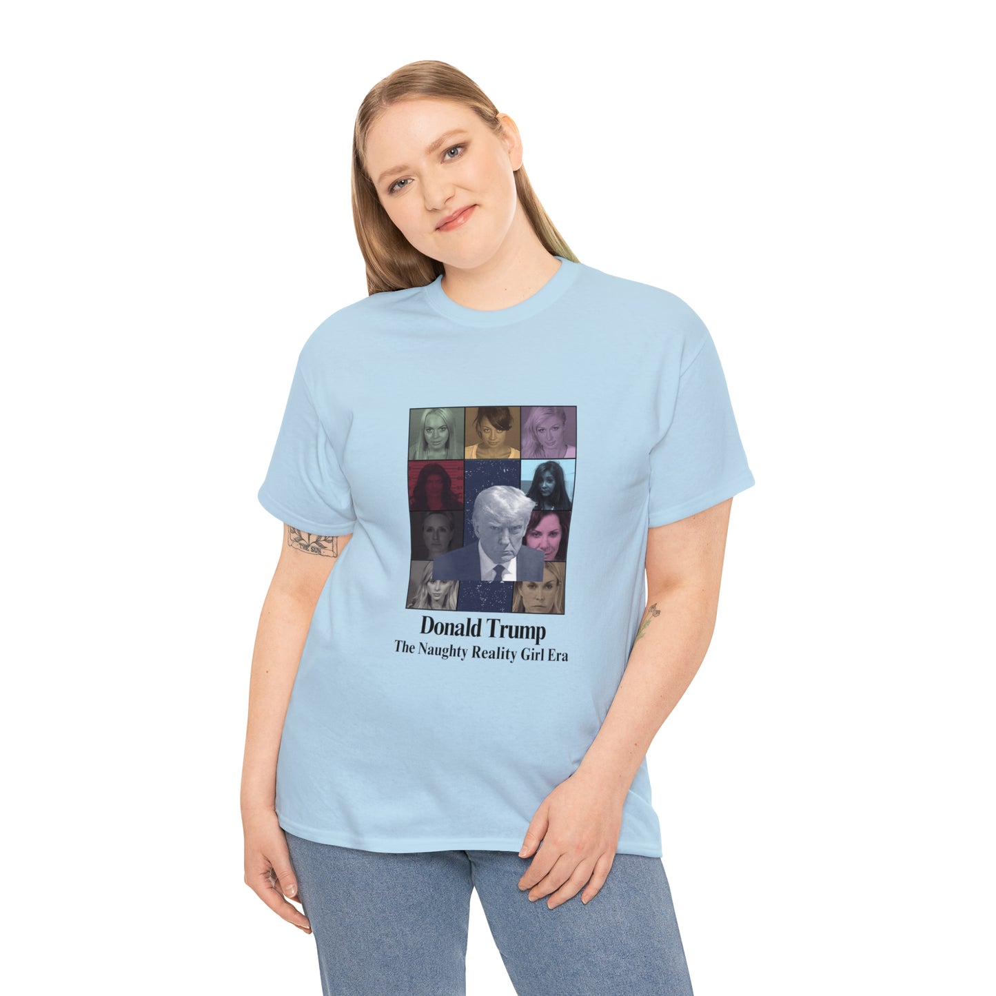 Trump Mug Shot Eras Tour T Shirt, Funny Political T Shirt, Feminist T Shirt, Real Housewives T Shirt, Bravo Housewives Mug Shot T Shirt