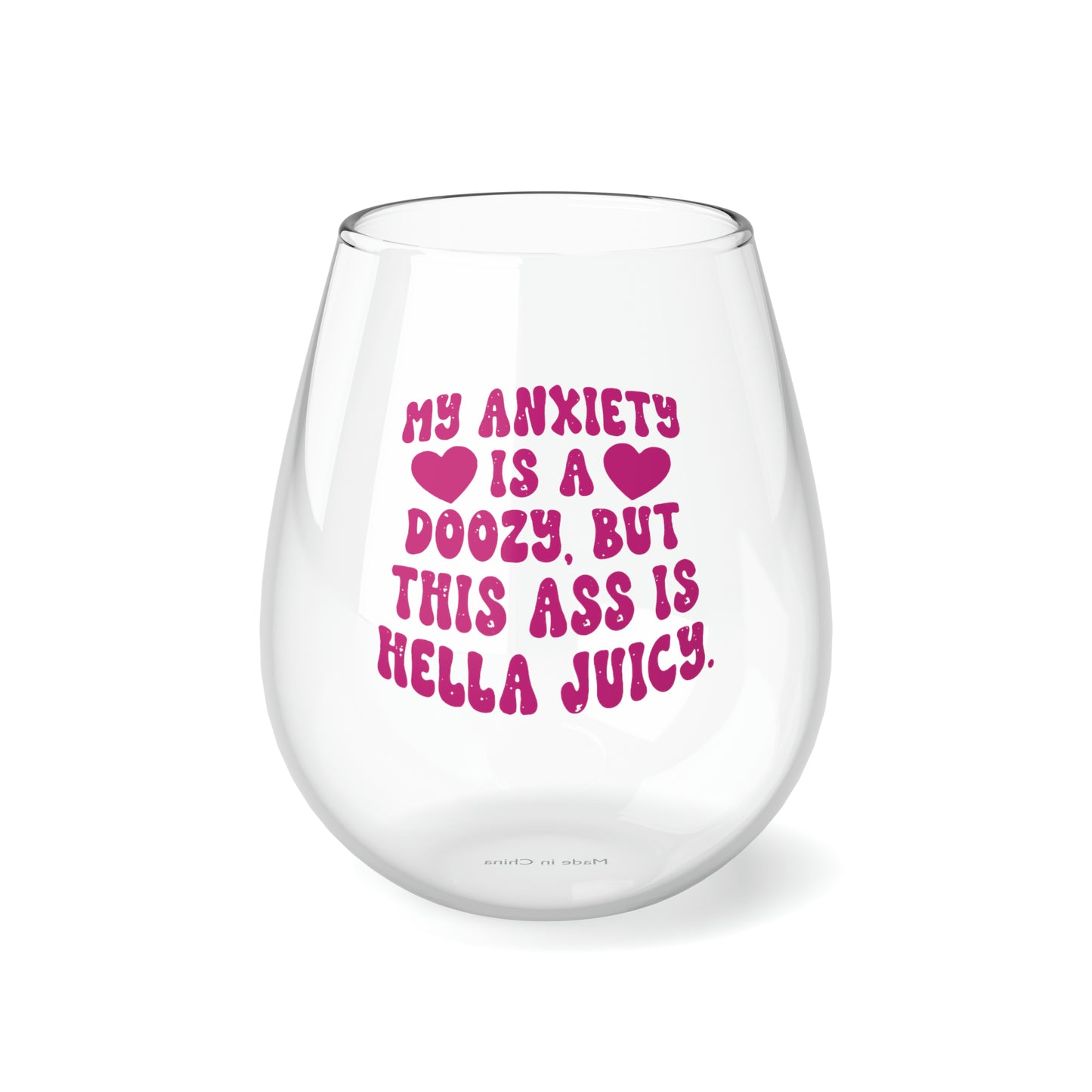 Stemless Wine Glass, 11.75oz