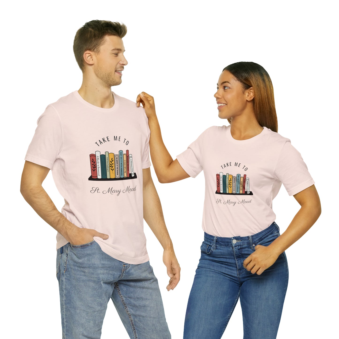 Miss Marple T Shirt, Take Me to St. Mary Mead T Shirt, Mystery Lover Gift, Poirot T Shirt, Agatha Christie T Shirt