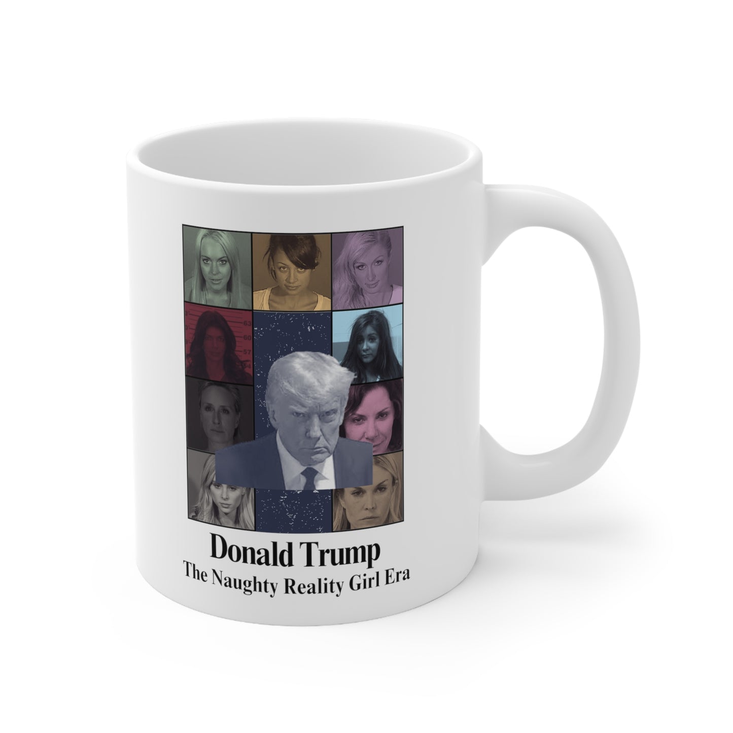 Mug Shot Coffee Mug, Funny Liberal Coffee Mug, Donald Trump the Eras Tour, Mug Shot Coffee Mug, Bravo Mug