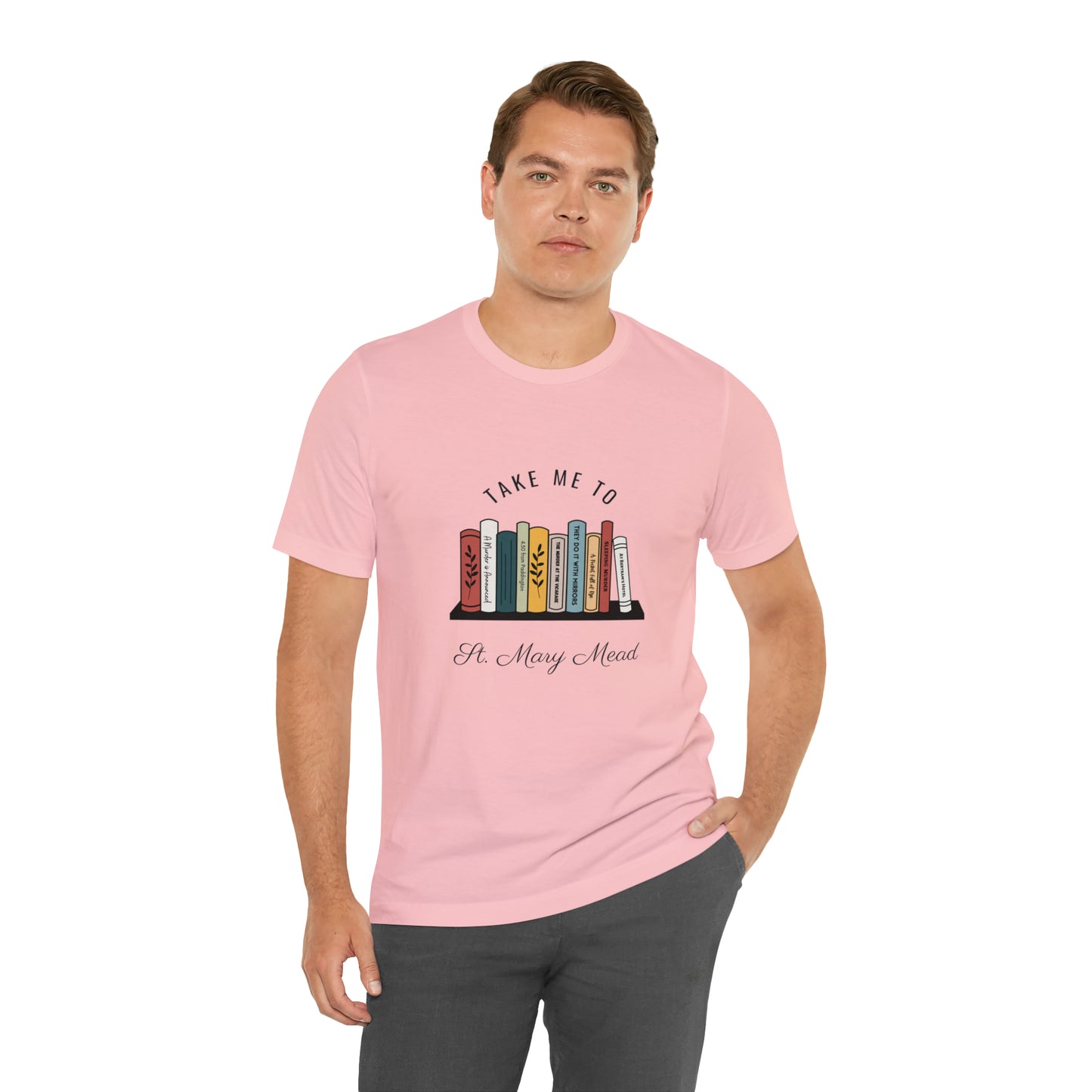 Miss Marple T Shirt, Take Me to St. Mary Mead T Shirt, Mystery Lover Gift, Poirot T Shirt, Agatha Christie T Shirt