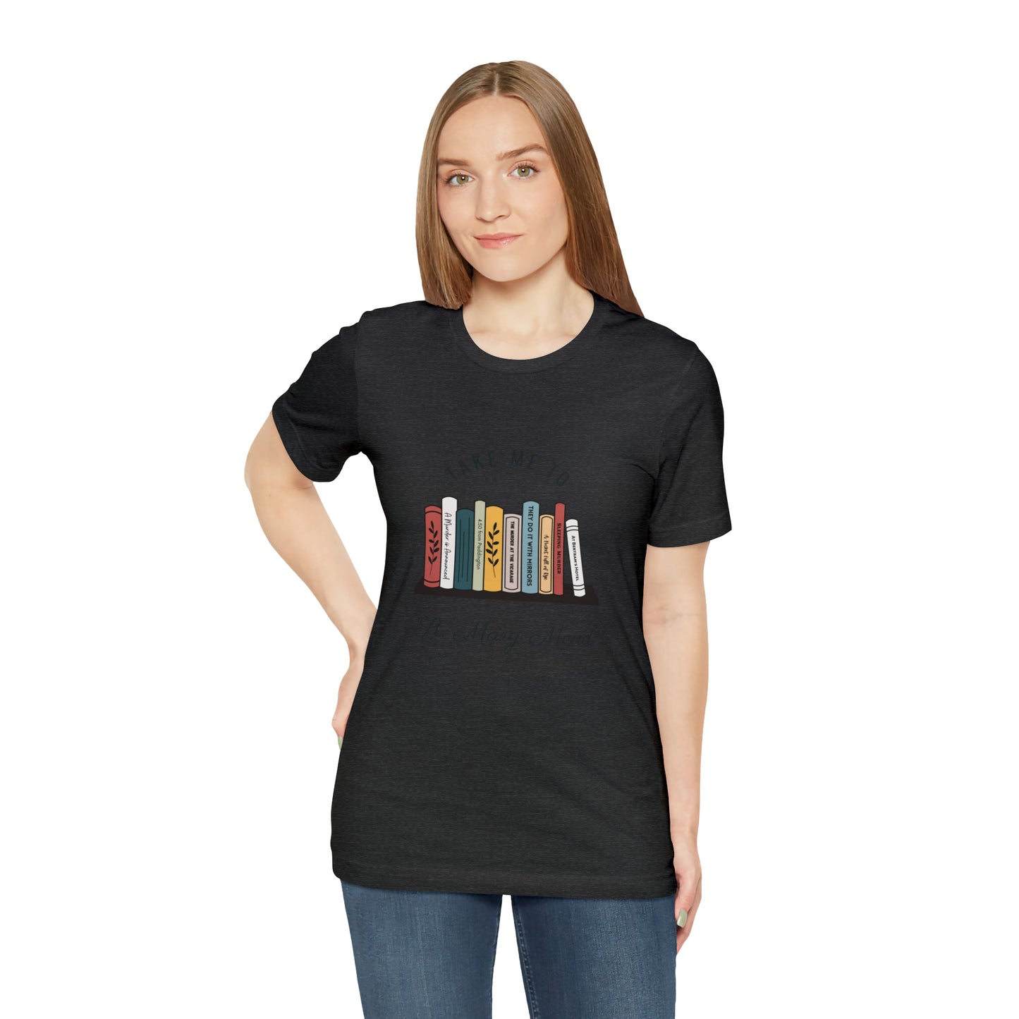 Miss Marple T Shirt, Take Me to St. Mary Mead T Shirt, Mystery Lover Gift, Poirot T Shirt, Agatha Christie T Shirt