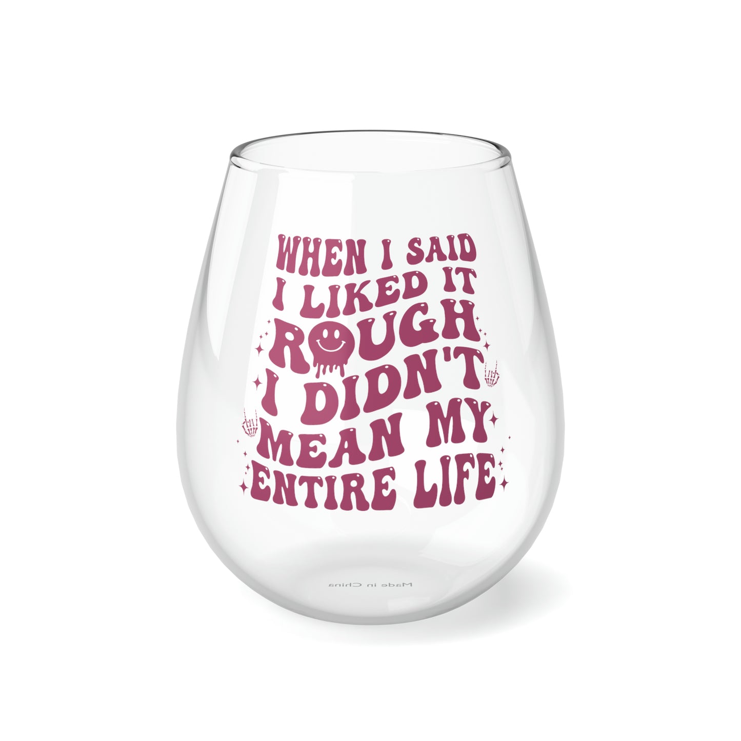 Stemless Wine Glass, 11.75oz