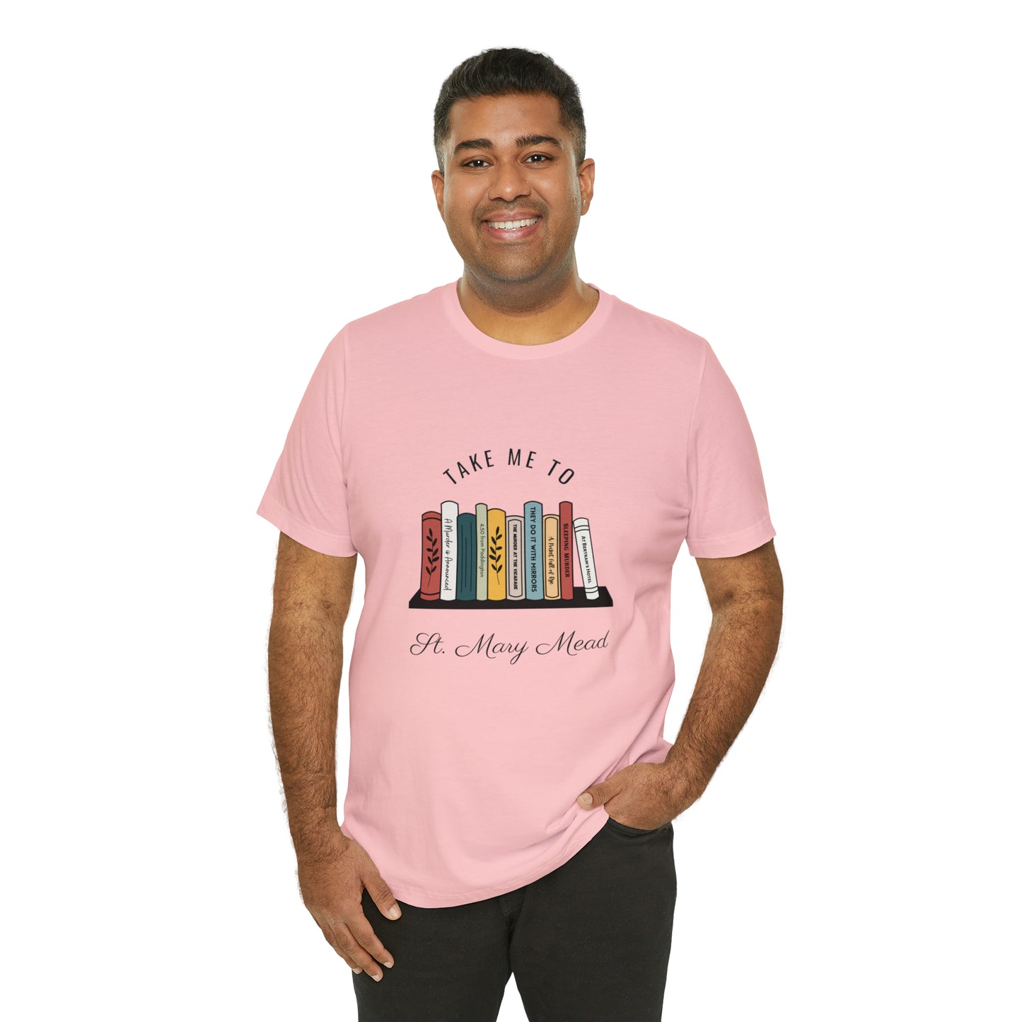 Miss Marple T Shirt, Take Me to St. Mary Mead T Shirt, Mystery Lover Gift, Poirot T Shirt, Agatha Christie T Shirt