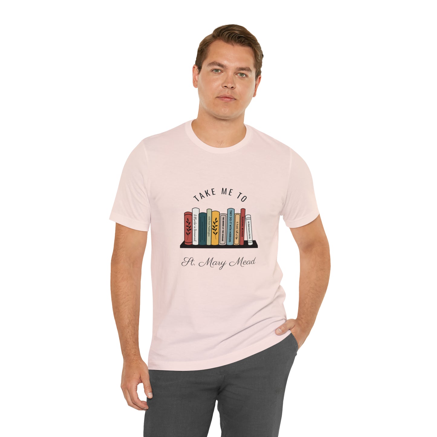 Miss Marple T Shirt, Take Me to St. Mary Mead T Shirt, Mystery Lover Gift, Poirot T Shirt, Agatha Christie T Shirt