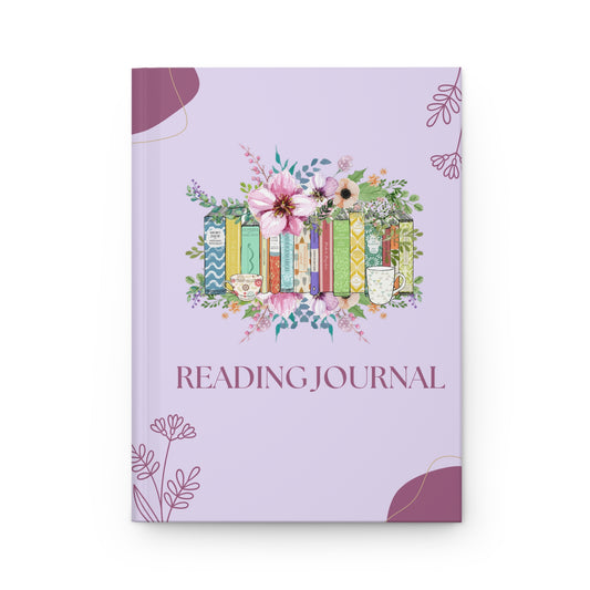 Book Lovers Reading Journal Hardcover Journal MatteReading Journal Green | Book Journal | Review | Journalling | Cottage Core | Booktok