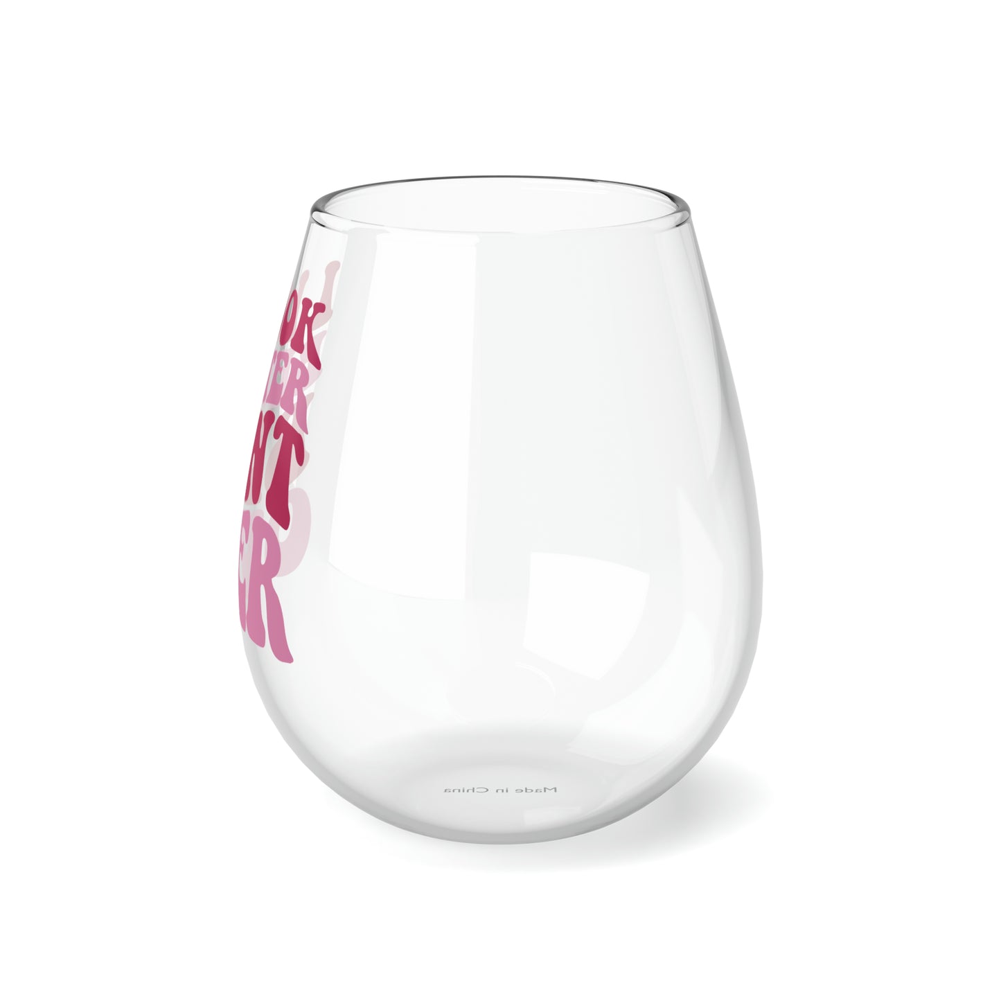 Stemless Wine Glass, 11.75oz