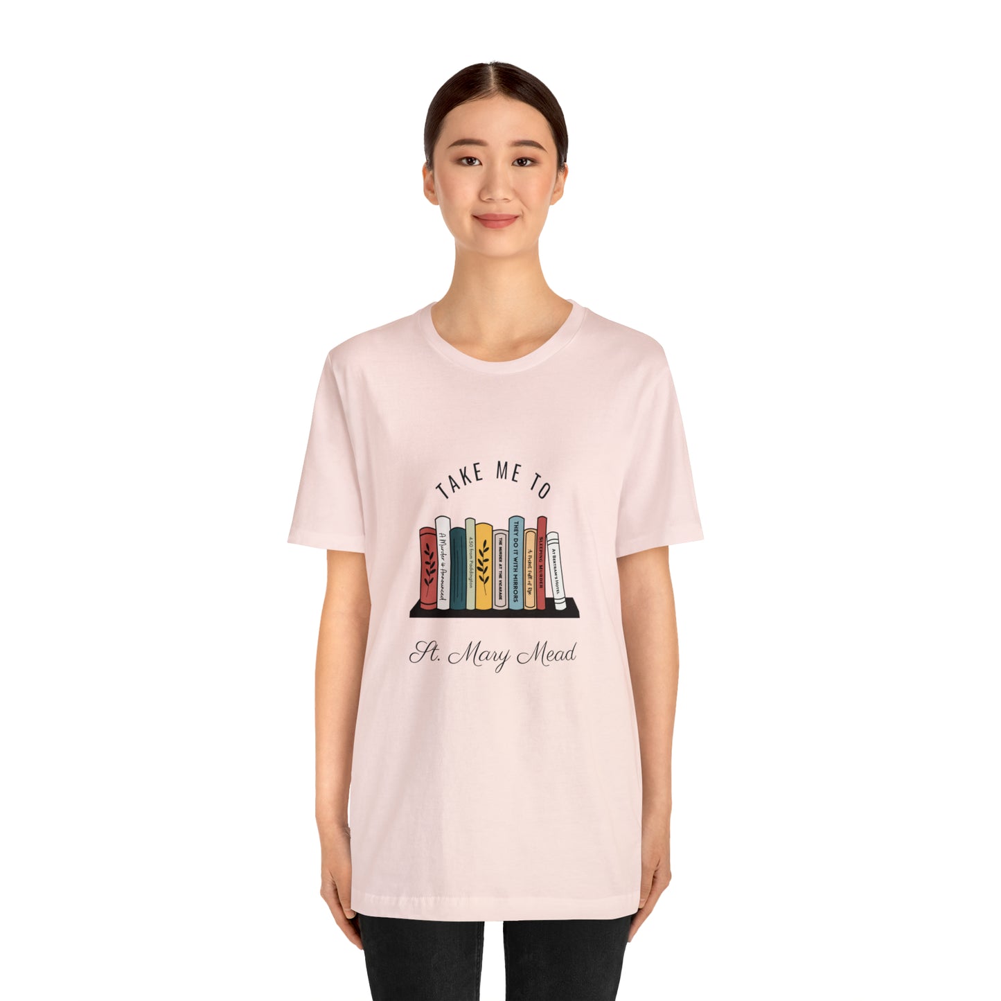 Miss Marple T Shirt, Take Me to St. Mary Mead T Shirt, Mystery Lover Gift, Poirot T Shirt, Agatha Christie T Shirt